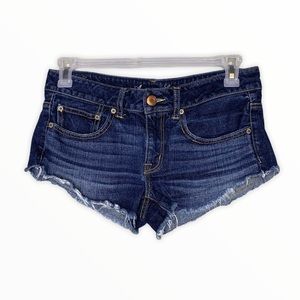 American Eagle Dark Wash Denim Shorts